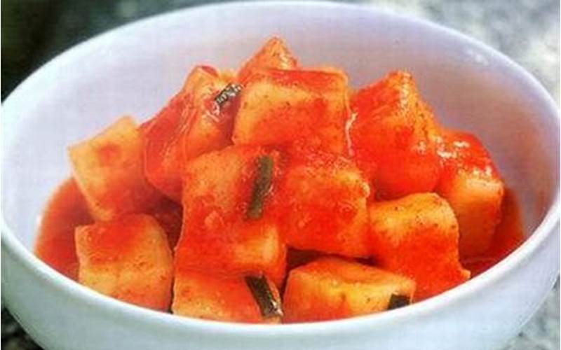 韩国萝卜泡菜的做法最正宗的做法