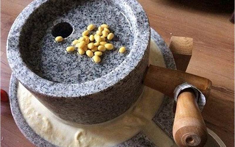 石磨豆浆的历史文化