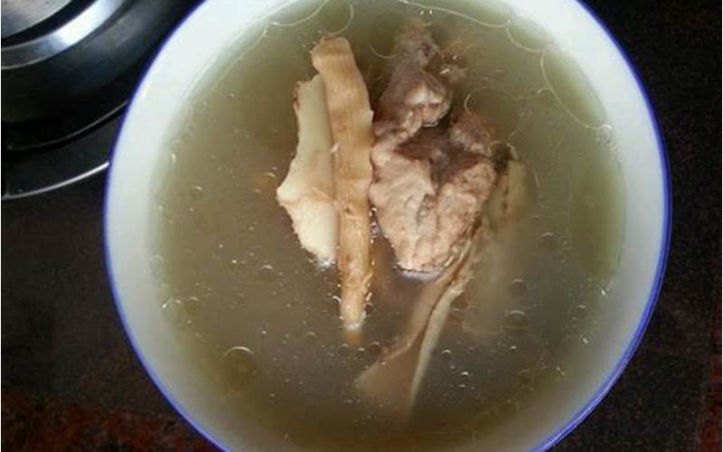 沙虫干煲汤的做法