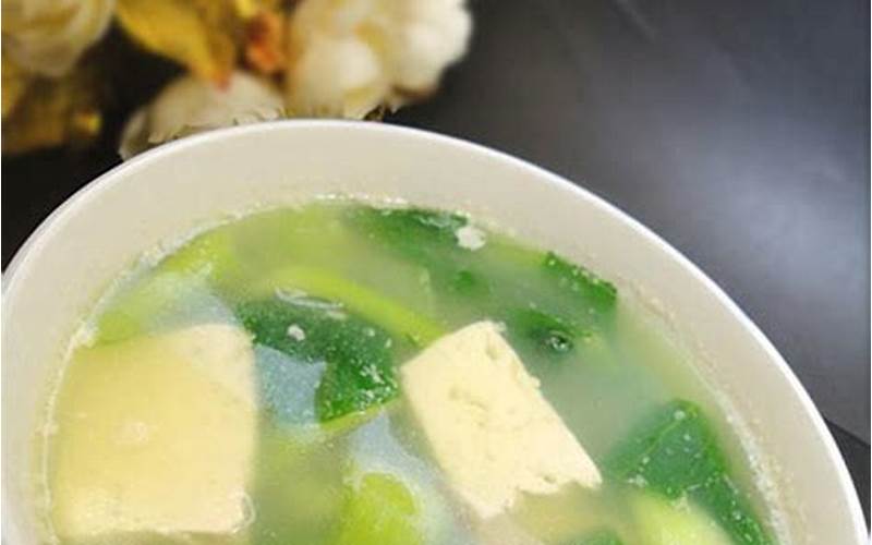 青菜豆腐汤的做法详解